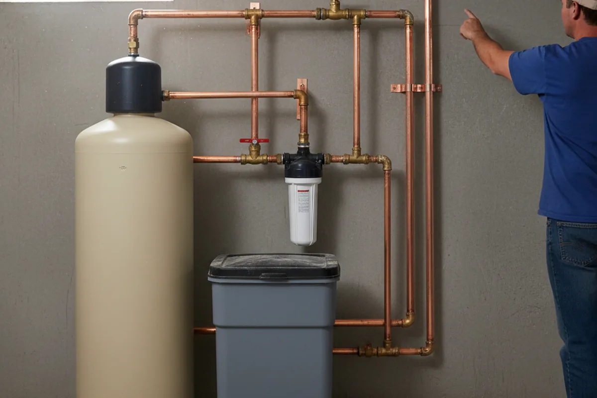 Whole-house water treatment system installed in Bishopville